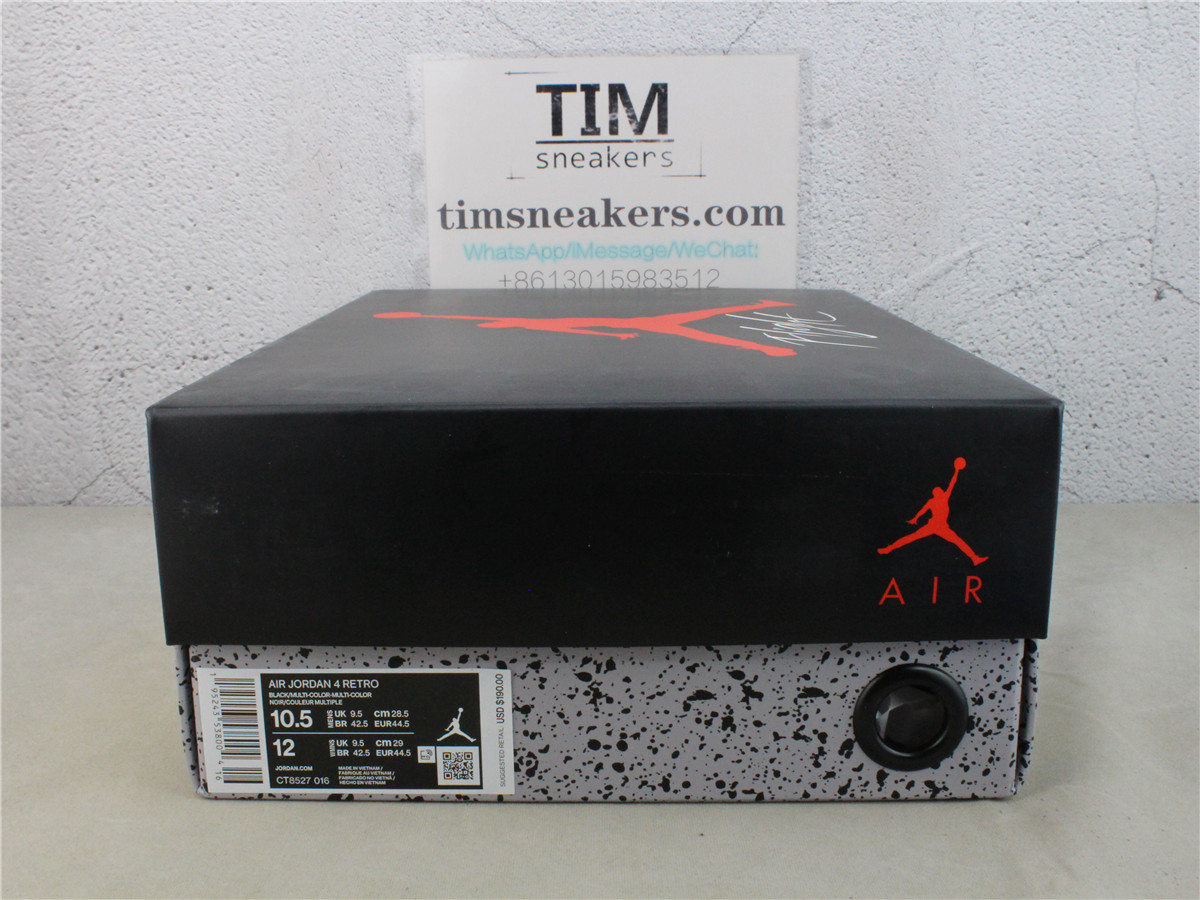 LJR Batch Air Jordan 4 Retro Red Thunder CT8527 016